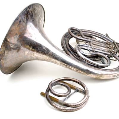 Rare Antq French Horn Ed Kruspe German Single F Horn Model 4029 with Alt E-Flat Crook~USQMC~HUGE PRICE DROP! image 1