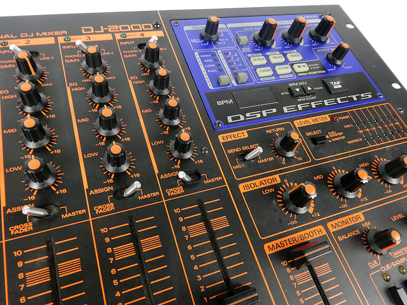 Roland DJ-2000 Professional DJ Mixer 4 channel Mixing DJ