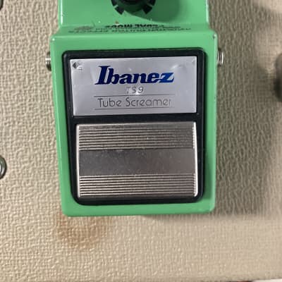 Ibanez TS9 Tube Screamer with Analogman Mod Green | Reverb