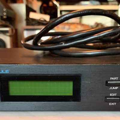 Roland U-110 PCM Sound Module with original Owner's Manual, Preset Tones Chart, and MIDI cable image 3