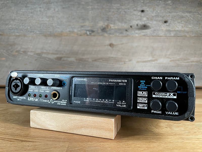 MOTU Ultralite Mk3 USB/Firewire Interface Reverb