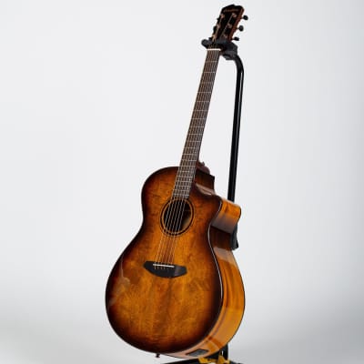 Breedlove Pursuit Exotic S Concerto CE Acoustic-Electric Guitar - Tiger's Eye image 2
