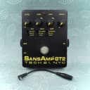 Tech 21 SansAmp GT2 Tube Amp Emulation Pedal With Conversion Cable Guitar Effect Pedal 33271