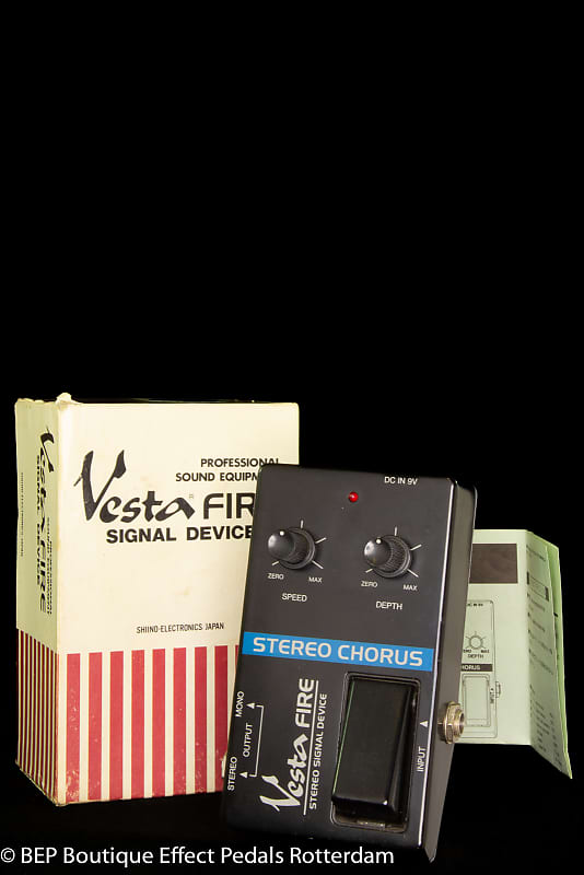 Vesta Fire Stereo Chorus s/n 307322 early 80's Japan image 1