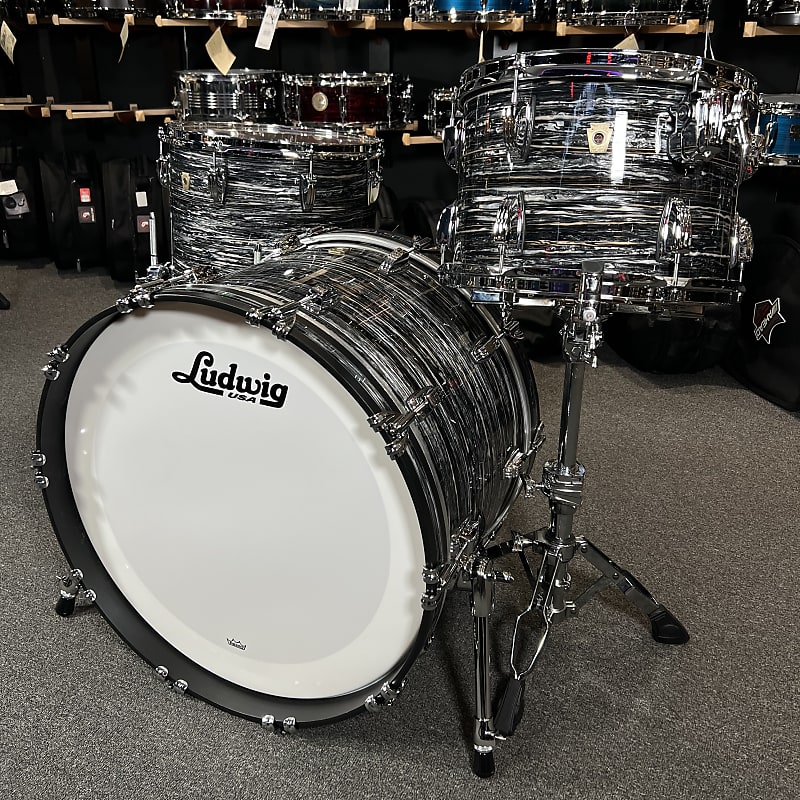 Ludwig classic maple best sale vintage black oyster