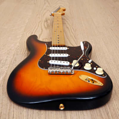 1998 Fender Deluxe Player Stratocaster Ash Body Sunburst w/ Fender Japan Neck image 11