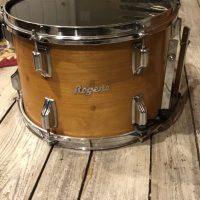 Rogers 13.75” across by 10” tall drum 1970s - Maple image 4