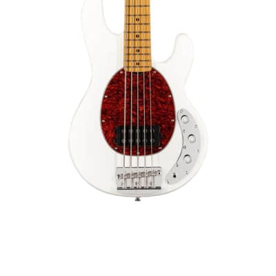 Sterling by Music Man ST-RAY25CA-OWH-M1 StingRay5 in Olympic White for sale