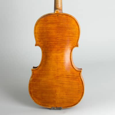 Frantisek Zivec Violin 1959 Amber Varnish Finish, curly maple and spruce, brown canvas hard shell cs image 2
