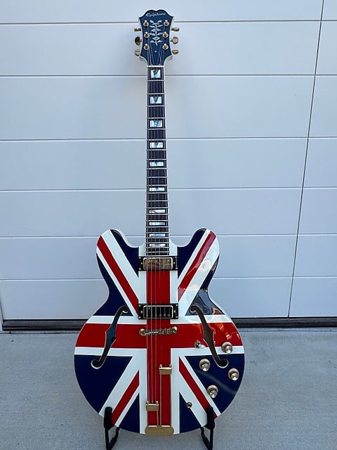 Epiphone Union Jack Sheraton | Reverb