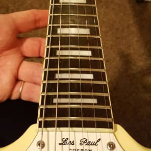 Epiphone G-400 "Les Paul" Custom SG 2000 Antique Ivory MIK image 6