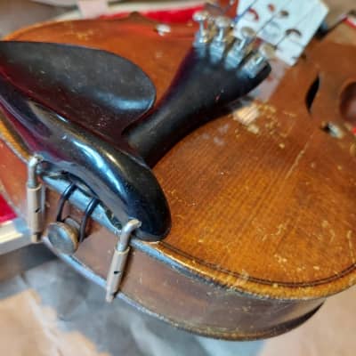 Germany Stradivarius Model 7 size 3/4 violin, with case/bow image 17