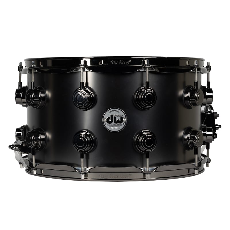 Drum Workshop Collectors Series 8x14 Snare Drum Satin Black Reverb 