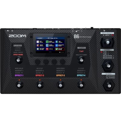 Zoom B6 Bass Multi-Effects Processor for sale