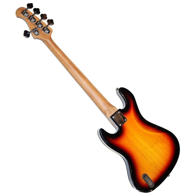 Bacchus WJB5-630-RSM/M-Act 3TS 5 String Base Universe Series Bacchus, 3  Tone Sunburst