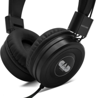 CAD MH100 Closed-Back Studio Headphones, Black