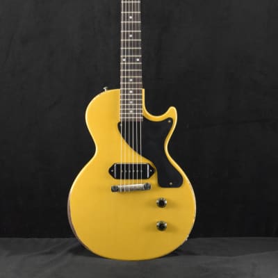 Gibson Murphy Lab 1957 Les Paul Junior Single Cut TV Yellow Heavy Aged image 2