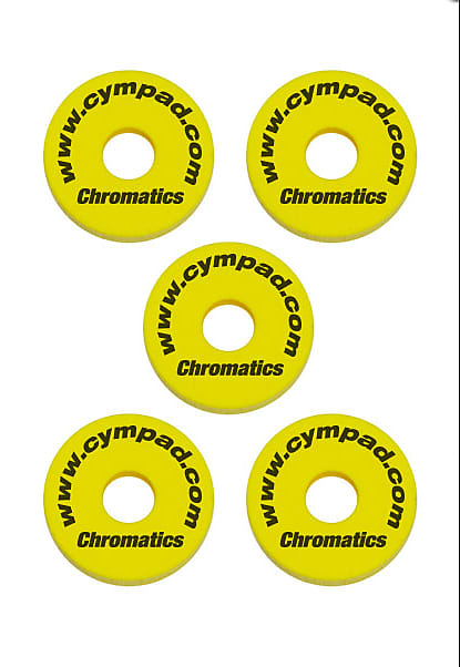 Cympad Chromatics Set 40/15mm Yellow (5pcs) image 1