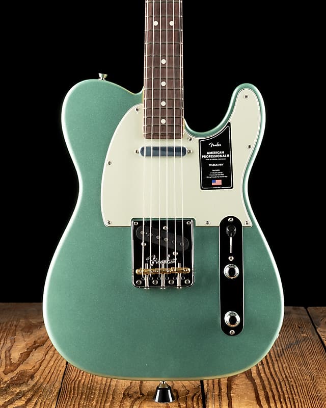 Fender American Professional Ii Telecaster Mystic Surf Reverb 2613