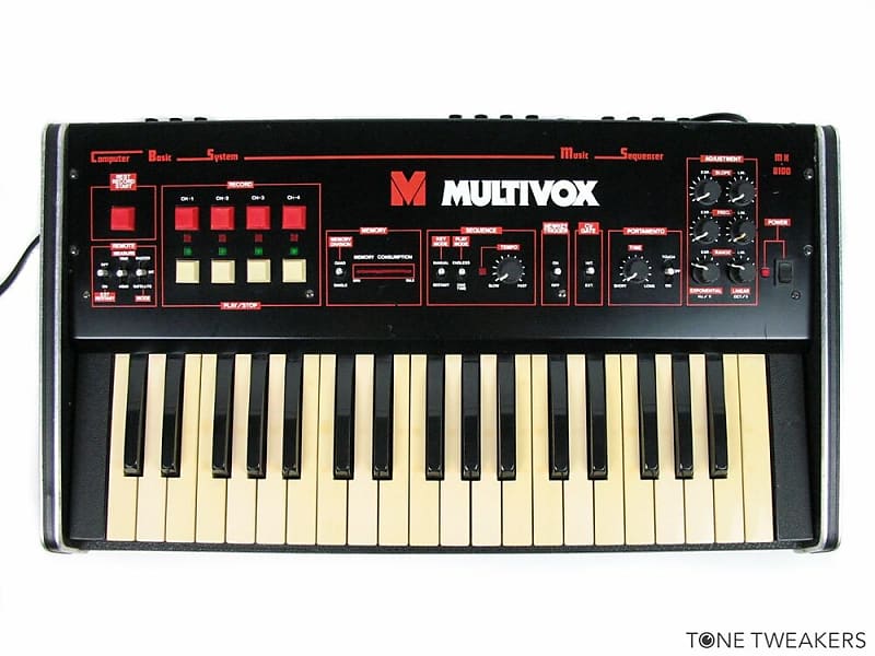 MULTIVOX MX8100 Rare CV Gate Sequencer Keyboard Synthesizer VINTAGE SYNTH DEALER image 1