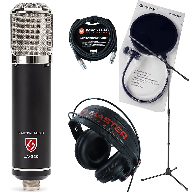 Lauten Audio LA-320 V2 Tube Cardioid Condenser Microphone w
