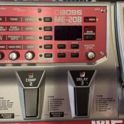 Reverb.com listing, price, conditions, and images for boss-me-20b-bass-multiple-effects