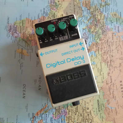 1990 Boss DD-3 Digital Delay Japan LONG CHIP roland sde-3000