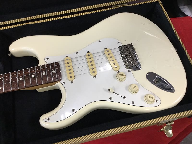 Fender Stratocaster Left Handed Olympic White Electric