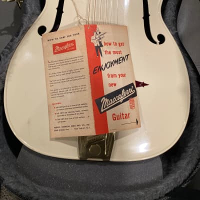Maccaferri G40  Acoustic Guitar (1954)  With TKL Hard Case image 2