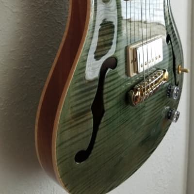 Paul Reed Smith Hollowbody II 2018 Trampas Green 10 Top image 6