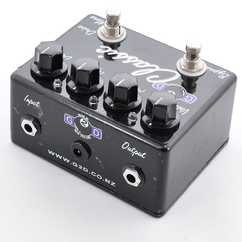 G2D Classic Overdrive 2Channel Guitar Effects Pedal Made In NewZealand Used  From Japan #964