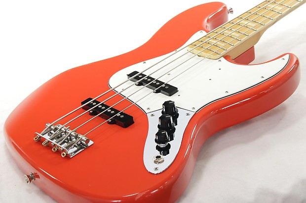 Fender Japan Jazz Bass JB75-90US Fiesta Red - Free shipping*