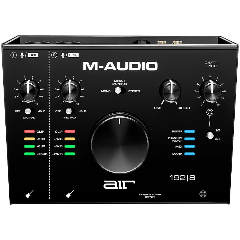 M-Audio AIR 192|8 USB Audio / MIDI Interface image 1