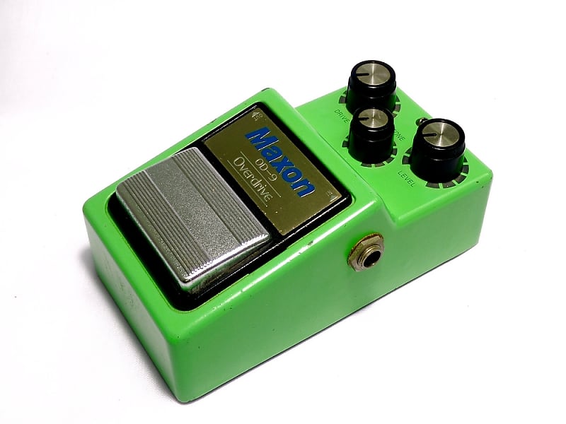 Maxon OD-9 Overdrive 1982 Vintage Black Label Made In Japan