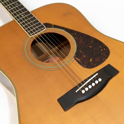 Yamaha FG-301 Orange Label Jumbo Dreadnought Acoustic Guitar - Natural image 11