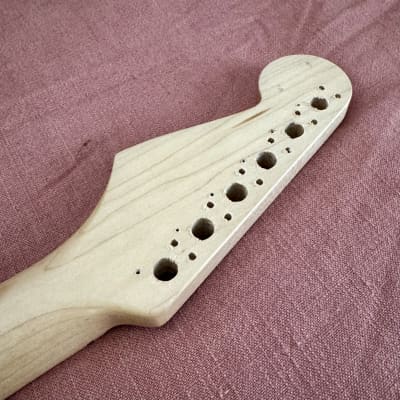 Allparts SMO-FAT Stratocaster Strat Neck Nitro - Maple - Chunky Fat Thick! Licensed by Fender w/ Plate and Screws image 1