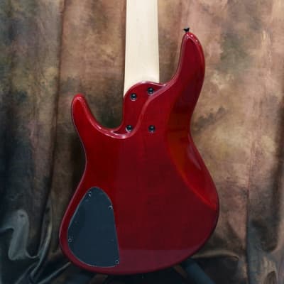 Fodera NYC Empire 5 Strings 70FH/24 TransRed | Reverb