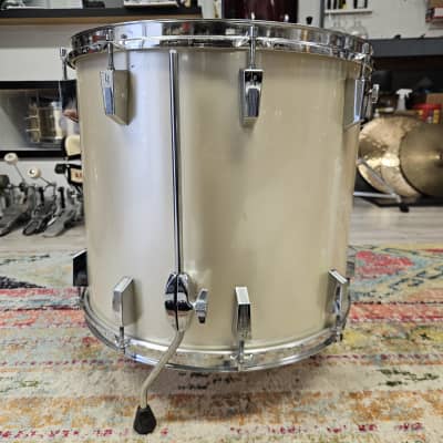 Sonor Phonic 9-ply Beech Kit 24-18-15-14" in Metallic Silver image 11