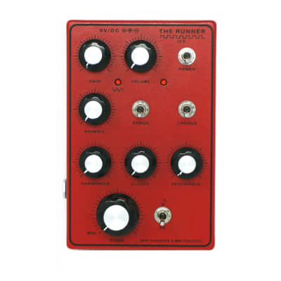 Moffenzeef Modular The Runner Limited Edition Desktop Drone Synthesizer Red image 1