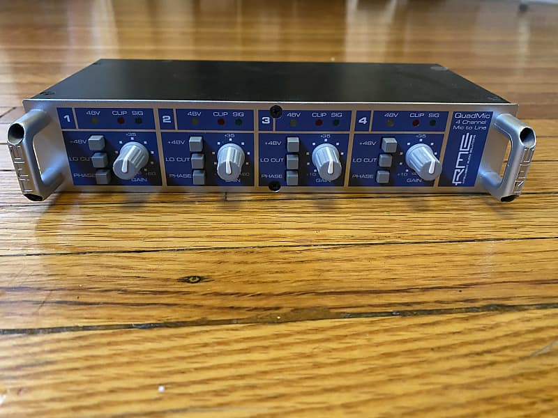 RME QuadMic II 4-Channel Microphone Preamp | Reverb