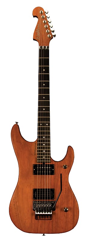 Washburn N4 Nuno Padauk USA Electric Guitar. Natural Matte N4EPNM-D-U image 1