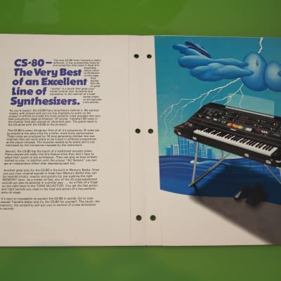 Yamaha CS-80 Synthesizer Brochure 1977 image 3