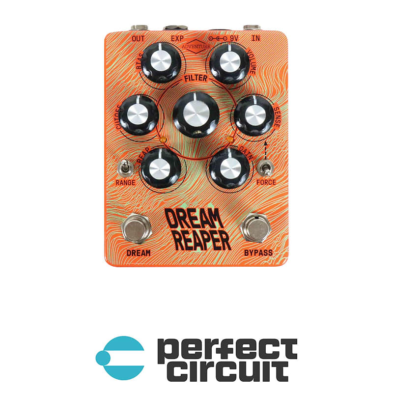 Adventure Audio Dream Reaper Modulated Fuzz Pedal Reverb