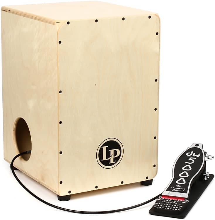 Latin Percussion LP1400NWP Inside Pedal Cajon Reverb