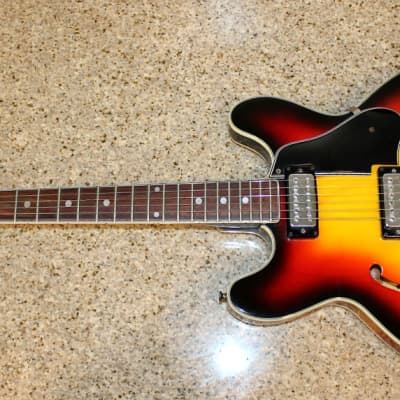 Kapa 500 series hollowbody electric guitar Vintage 1960s image 2