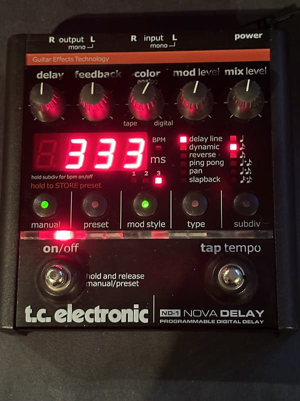 TC Electronic ND-1 Nova Delay
