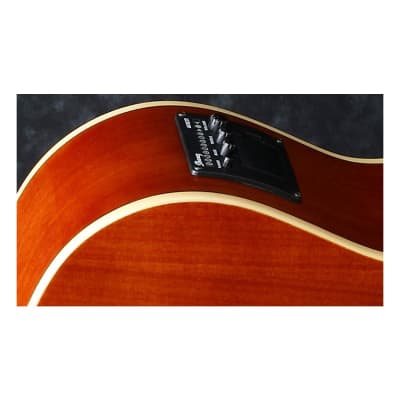 Ibanez Performance Series PC15ECE Grand Concert Cutaway Acoustic Electric Guitar, Rosewood Fretboard, Natural High Gloss image 10