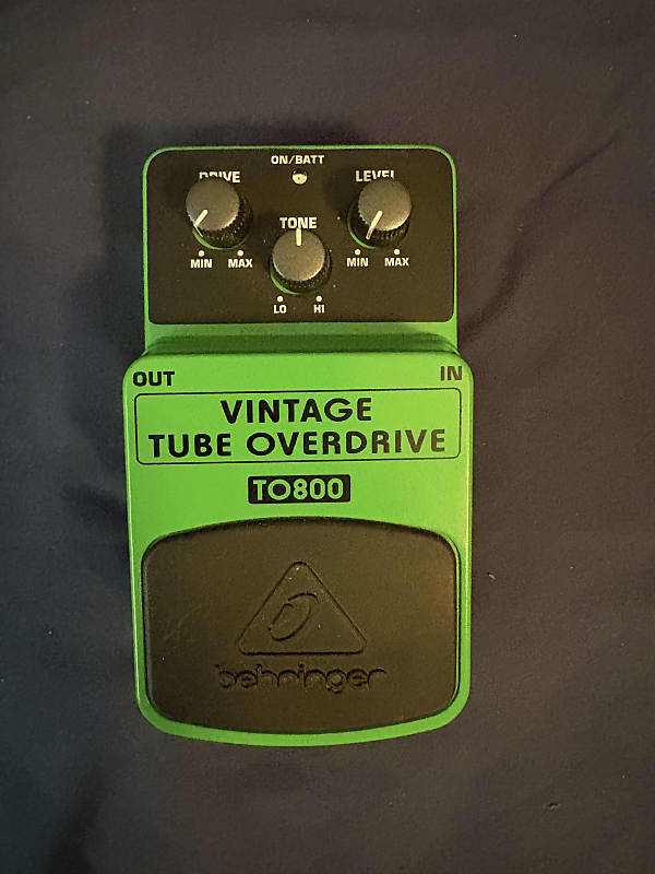 Behringer TO800 Vintage Tube Overdrive