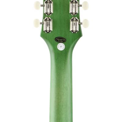 Epiphone SG Classic Worn P90s Inverness Green image 7