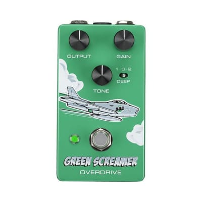 BBE Green Screamer Overdrive V2 Effects Pedal for sale